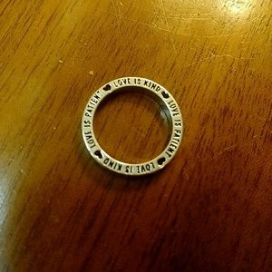 Origami Owl Love is Patient Plate